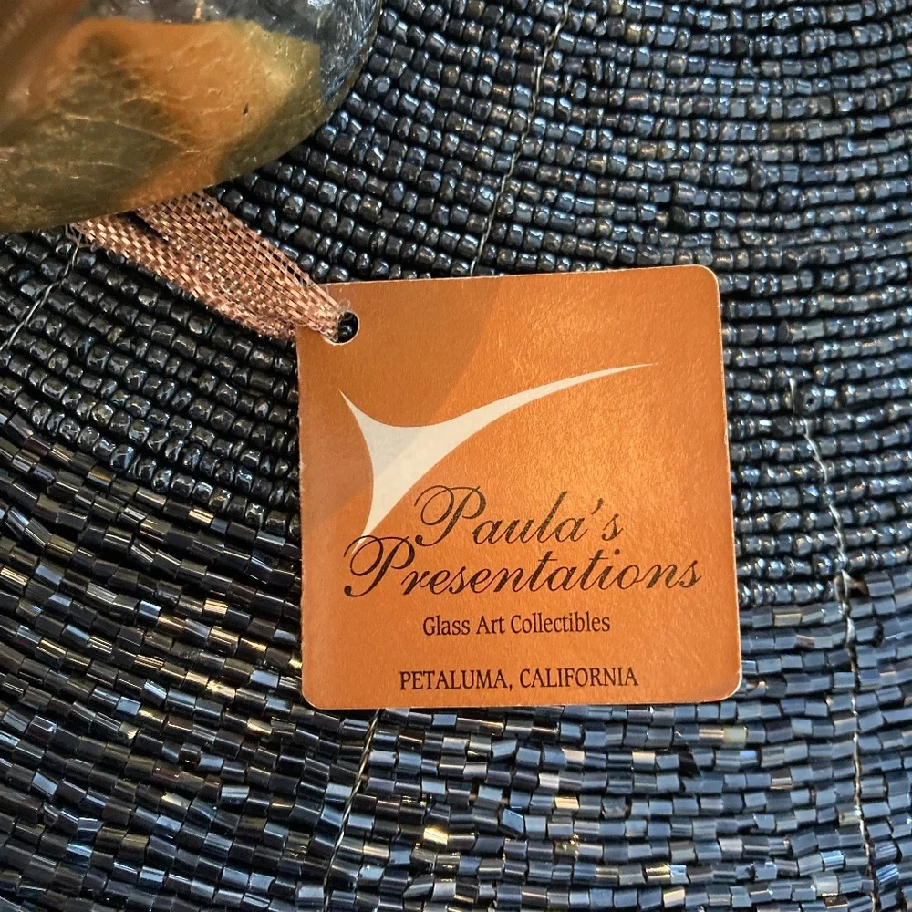 🧡🤎🤍 GLASS ART COLLECTABLES by PAULA'S PRESENTATIONS - Picture 12 of 13